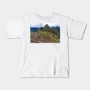 Machu Picchu, Inca Civilization, Peru, Andes Mountains Kids T-Shirt